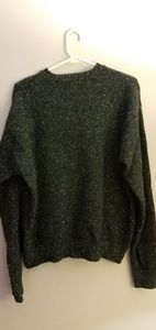 Gap Mens green multi wool cotton blend sweater szL